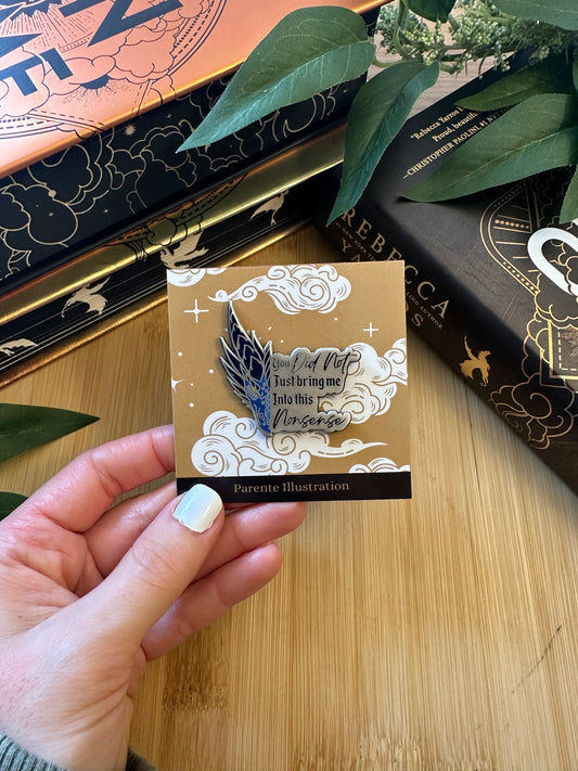 Nonsense Sgaeyl Enamel Pin
