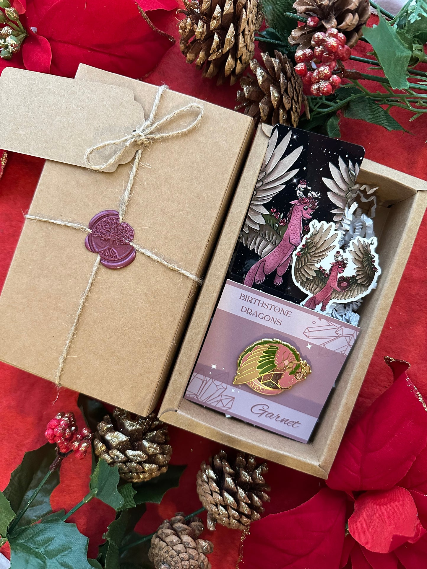 Birthstone Dragon Gift Box