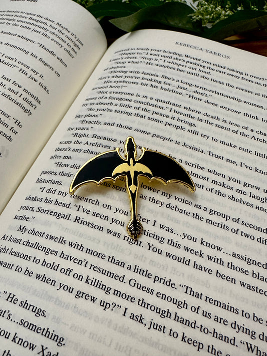 Violet's Tattoo Hard Enamel Pin