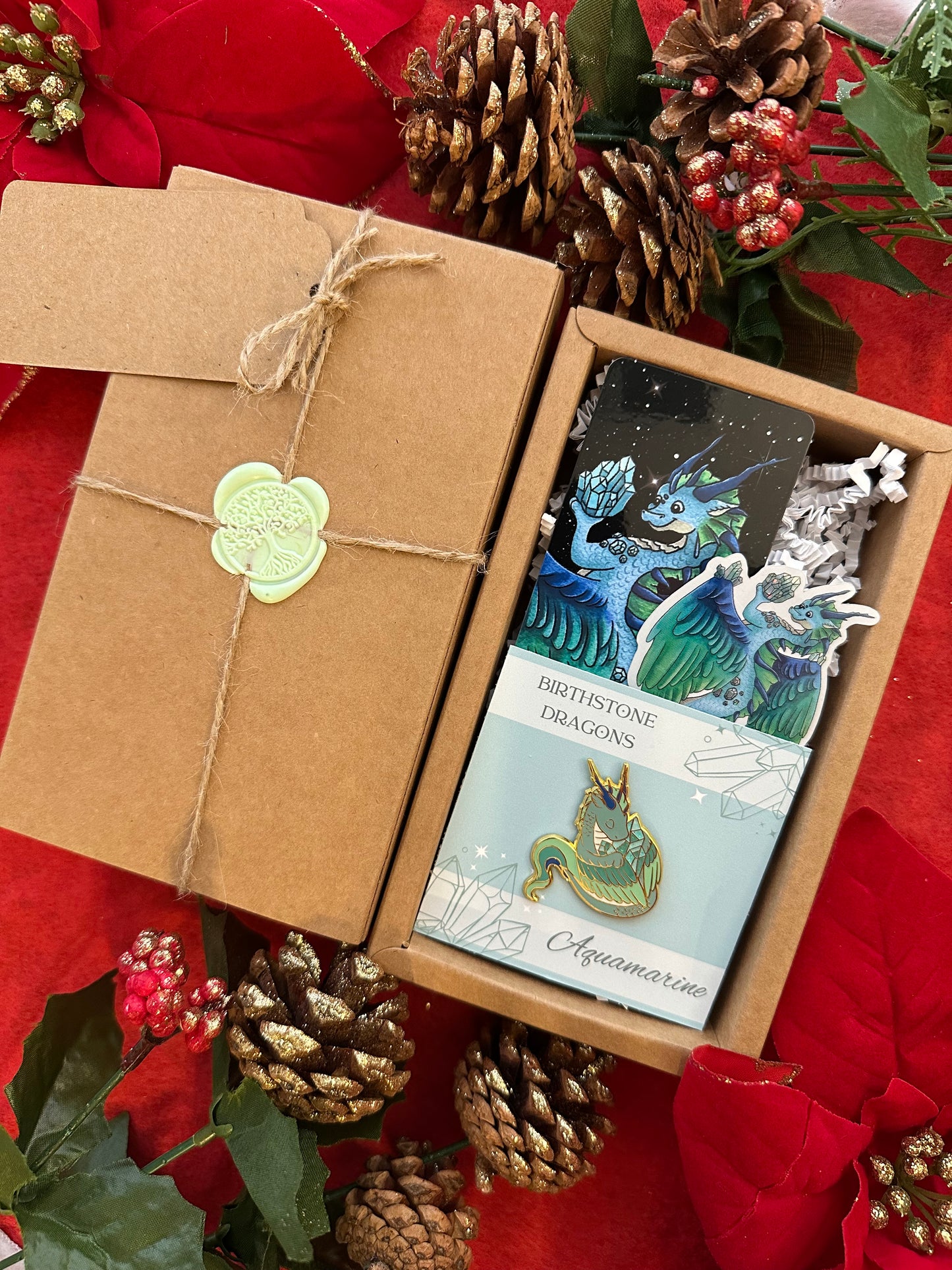 Birthstone Dragon Gift Box