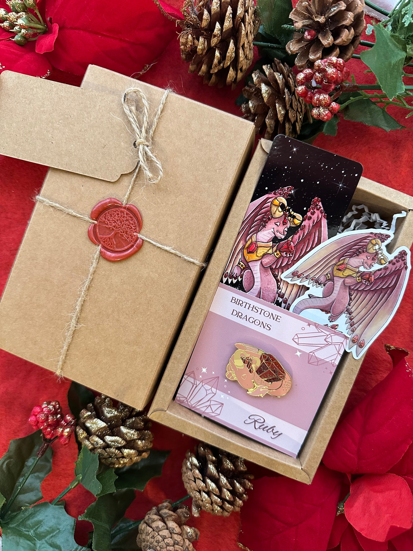 Birthstone Dragon Gift Box