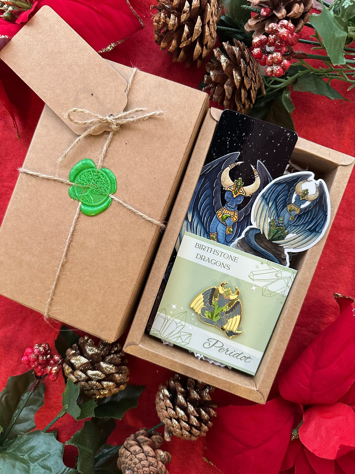 Birthstone Dragon Gift Box