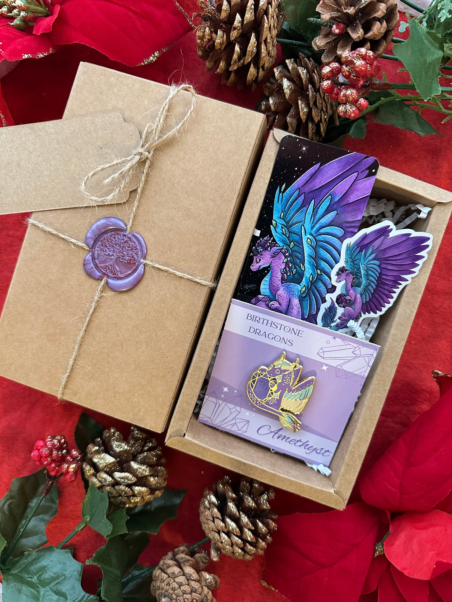 Birthstone Dragon Gift Box