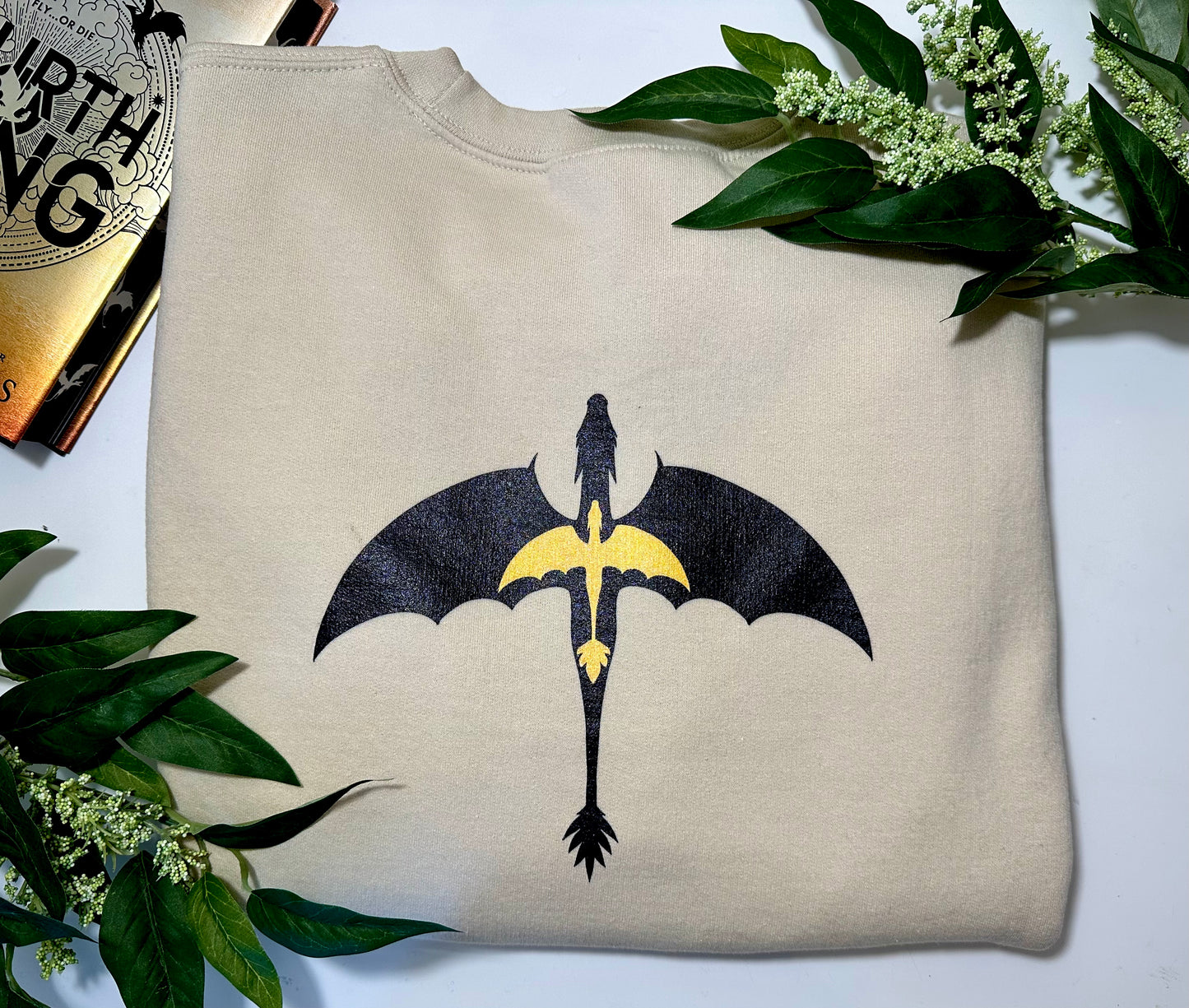 Embroidered Basgiath War College Sweatshirt Sample