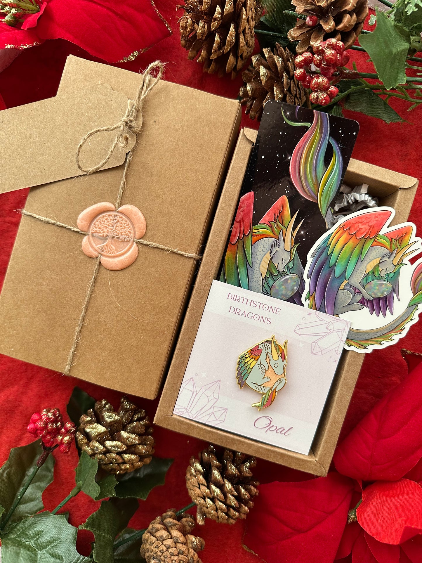 Birthstone Dragon Gift Box