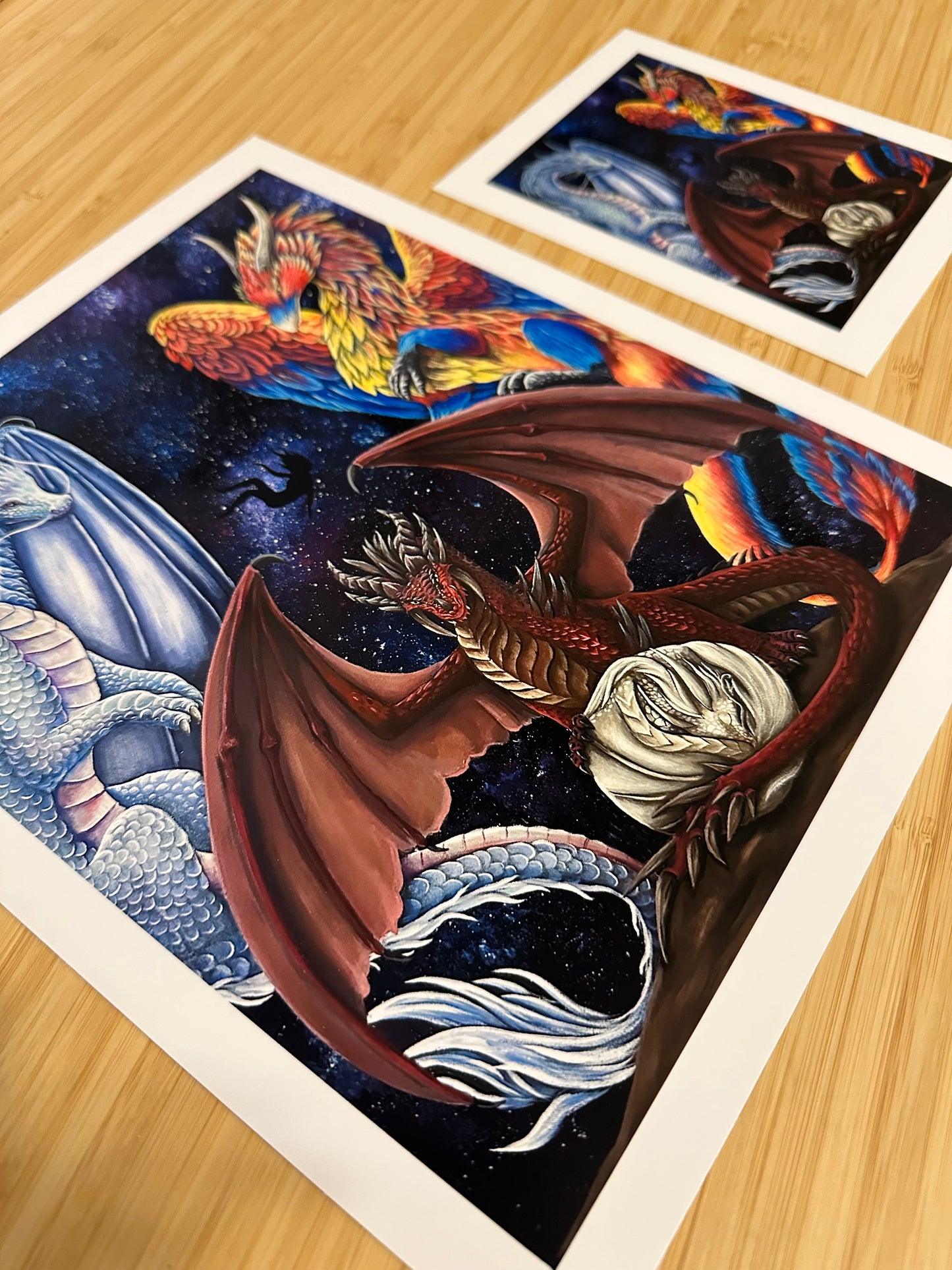 When The Moon Hatched Print