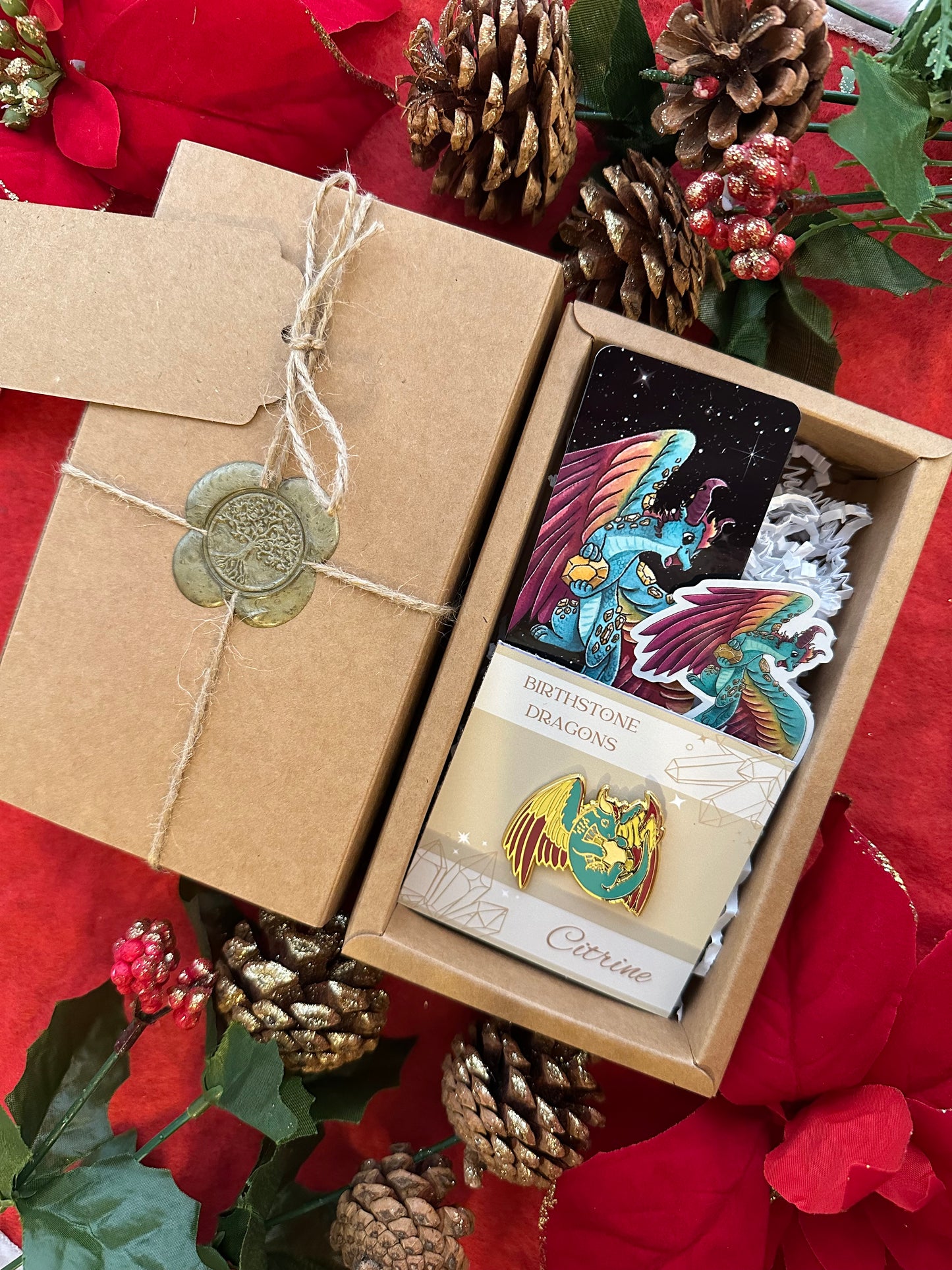 Birthstone Dragon Gift Box
