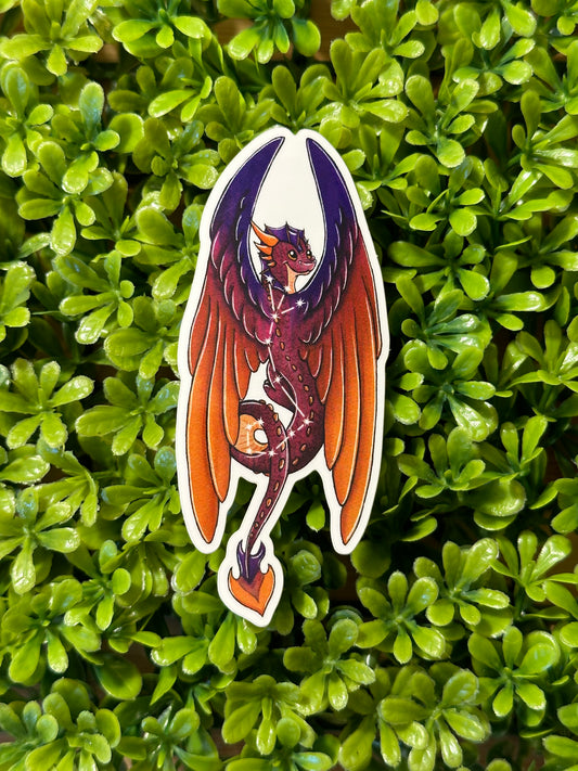 Zodiac Dragon Sticker: Scorpio