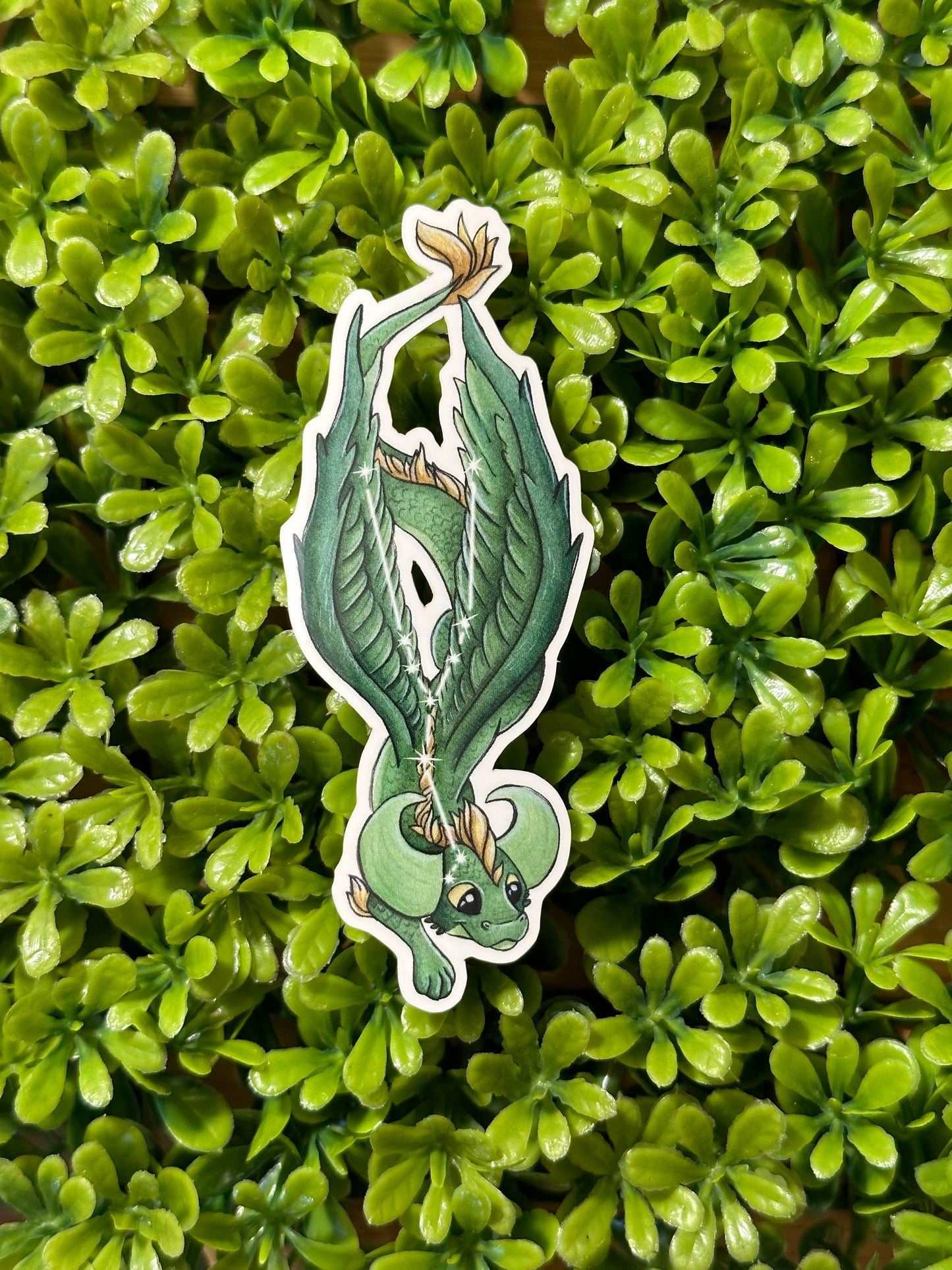 Zodiac Dragon Sticker: Taurus