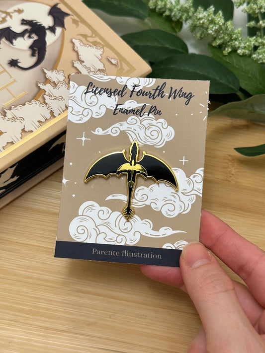 Violet's Tattoo Hard Enamel Pin