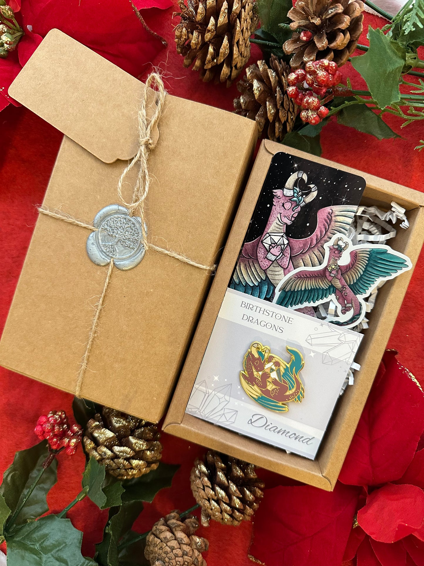 Birthstone Dragon Gift Box