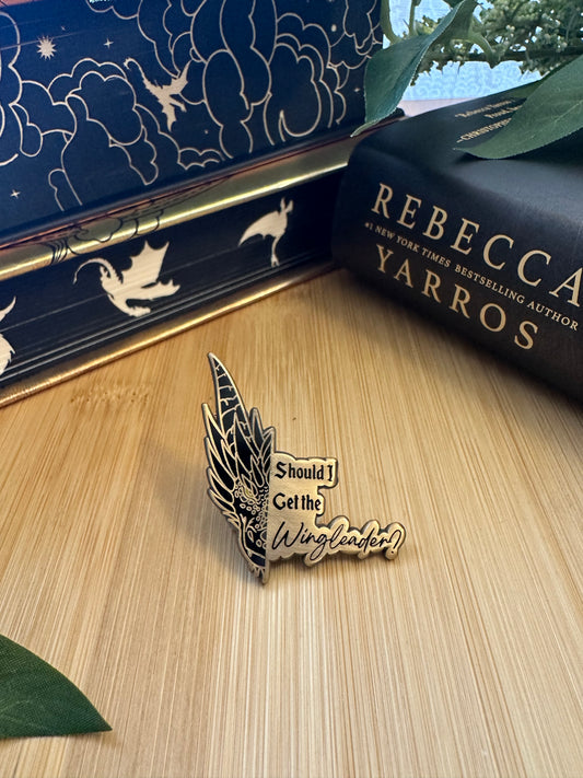 Should I Get The Wingleader Enamel Pin