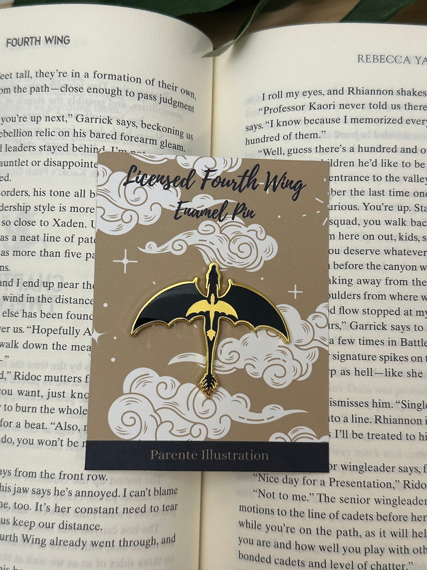 Violet's Tattoo Hard Enamel Pin