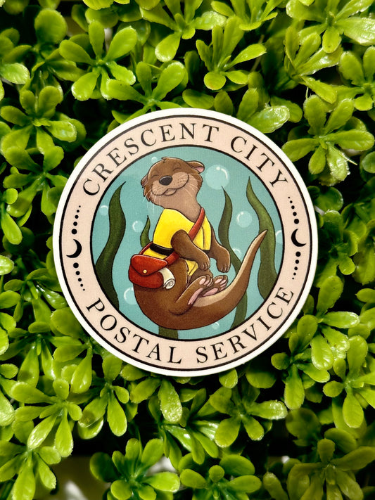 Crescent City Postal Service Sticker