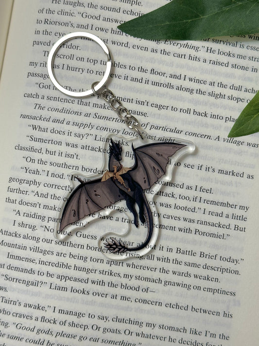 All Saddled Up! Keychain
