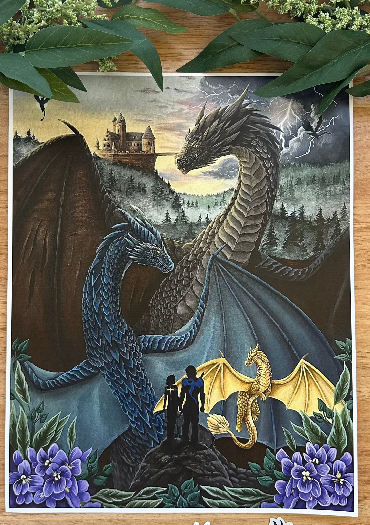 Fourth Wing Print