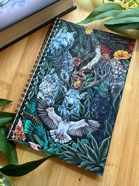 Creatures of Fantasy Spiral Notebook