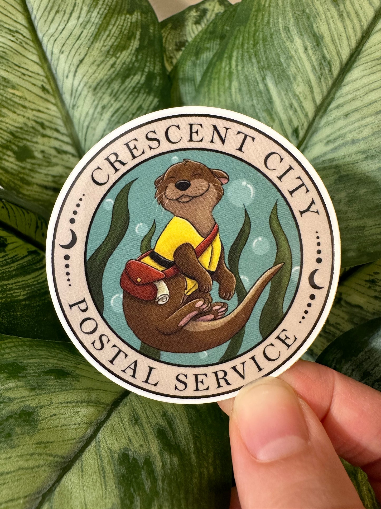 Crescent City Postal Service Sticker