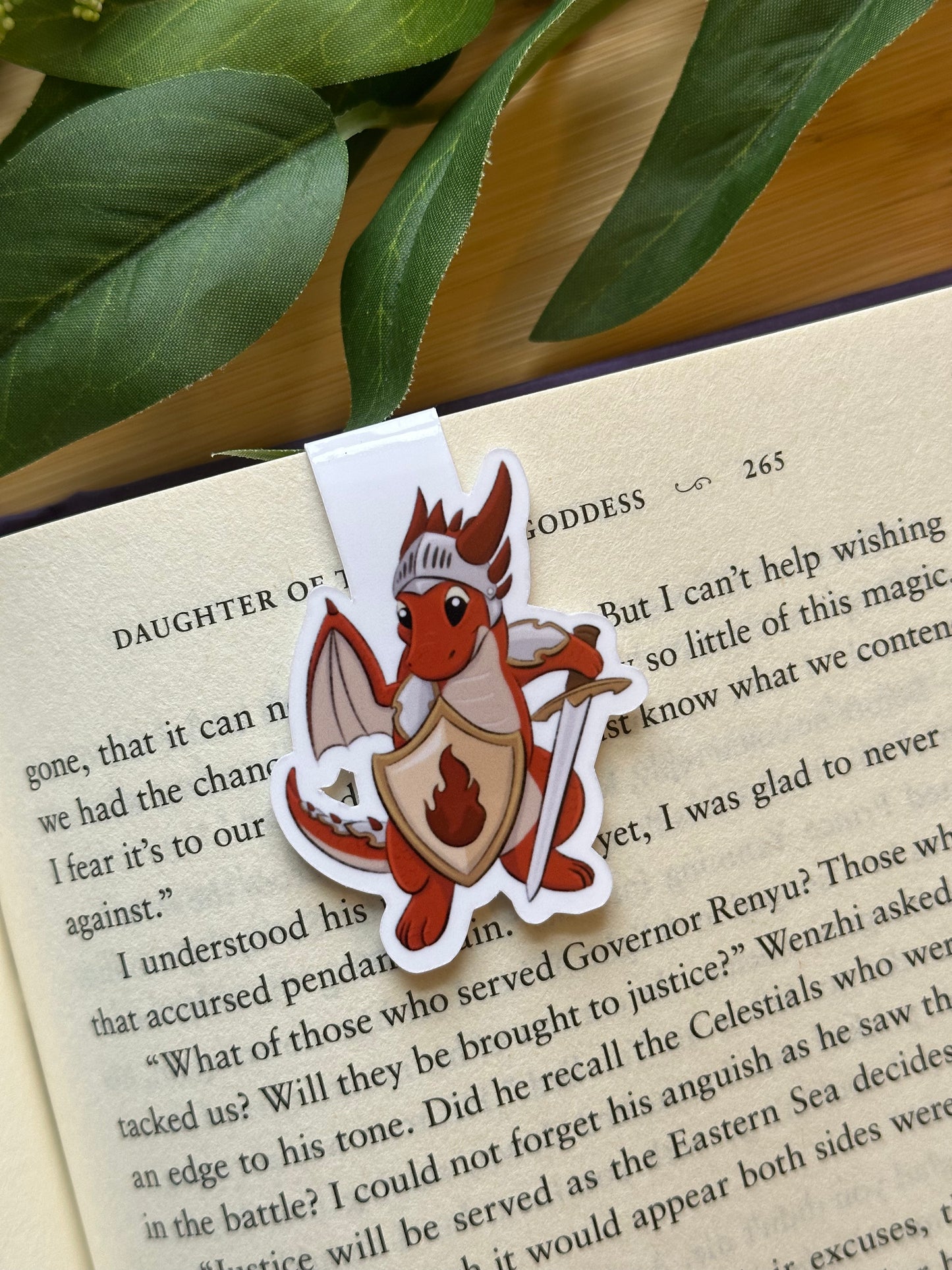 Dragon Knight Magnetic Bookmark