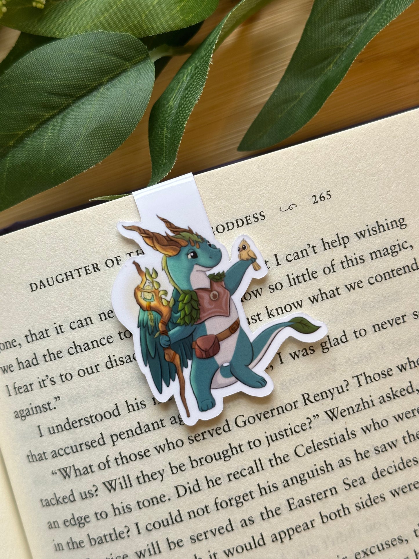 Dragon Druid Magnetic Bookmark