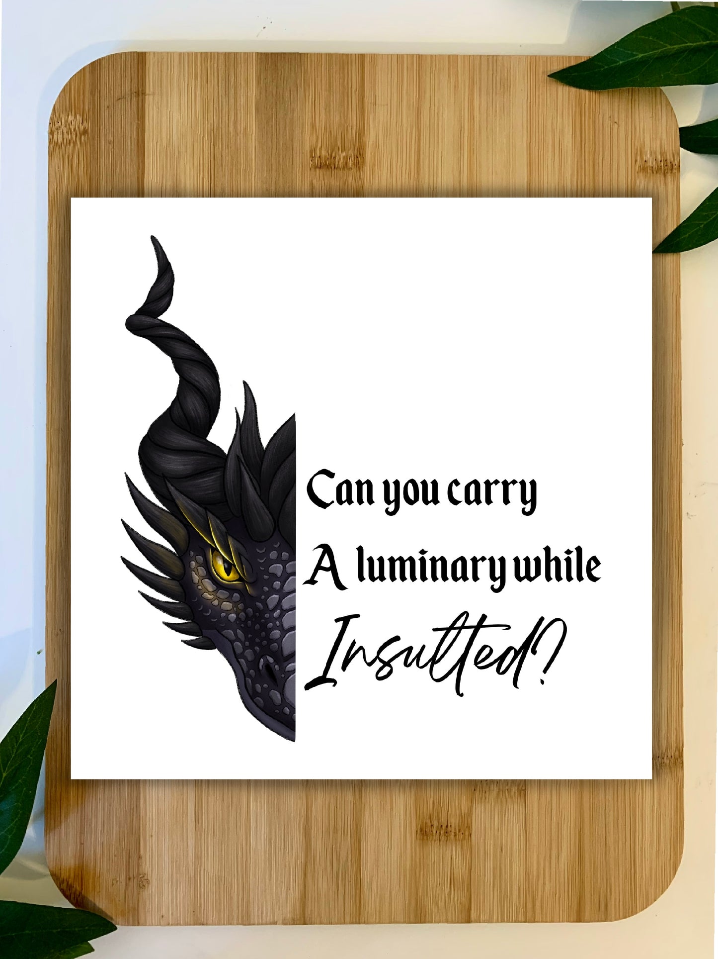 Can You Carry A Luminary Print