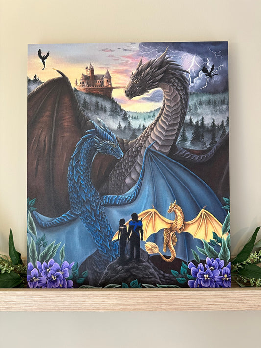 Fourth Wing Canvas Print