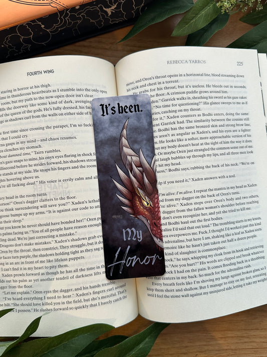 It's Been My Honor Bookmark