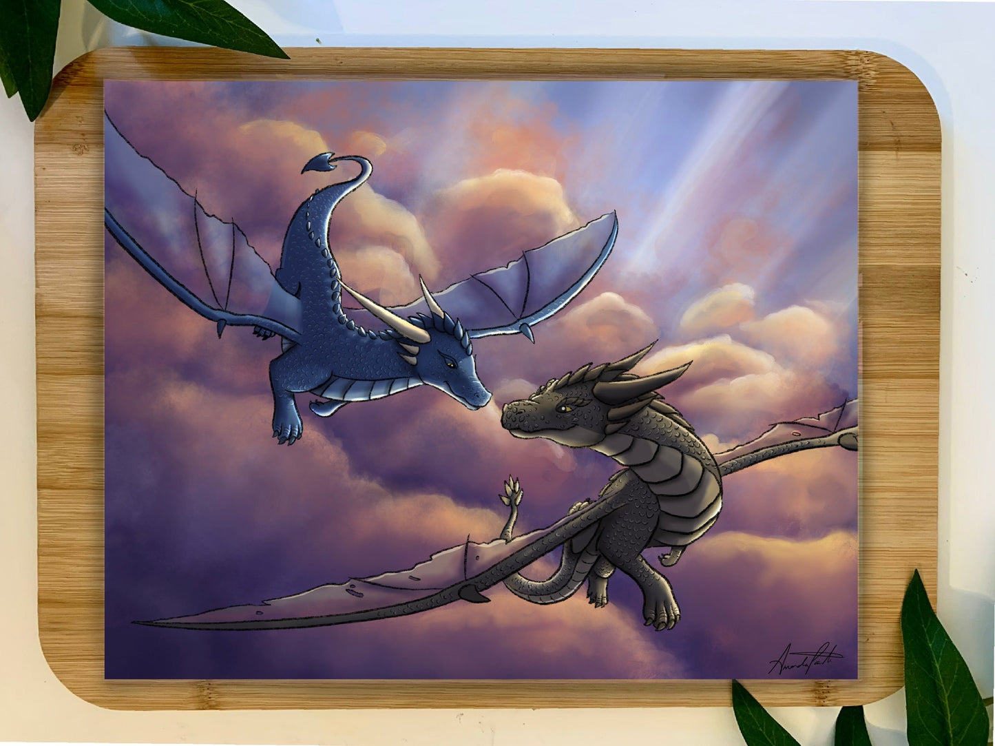Tairn and Sgaeyl Print