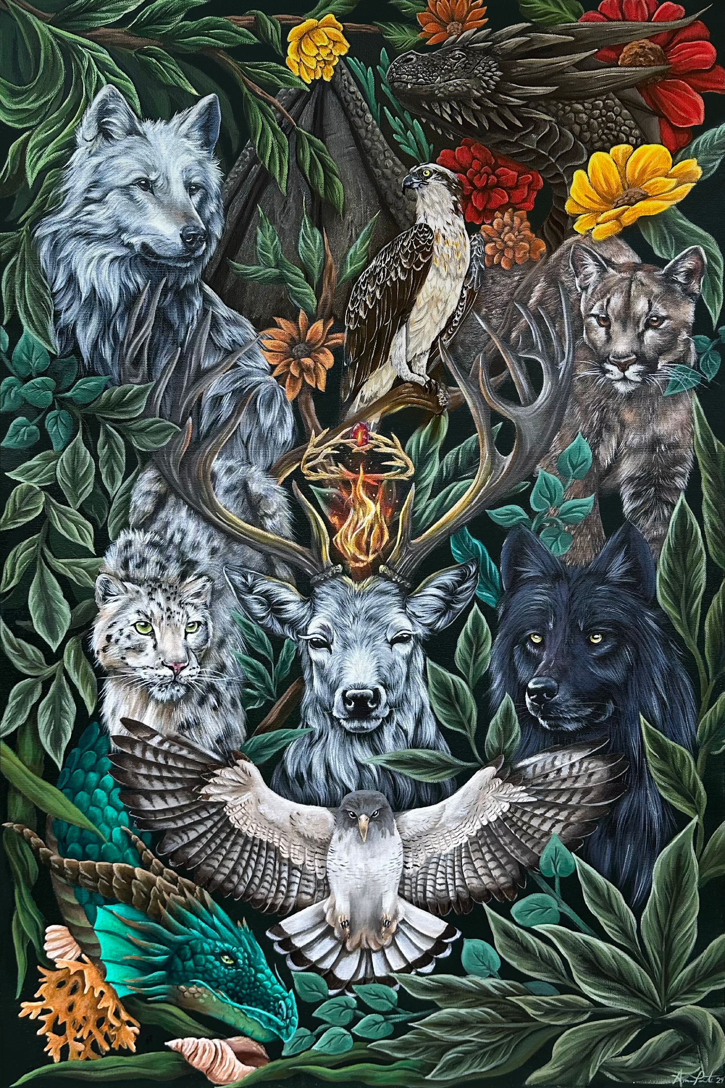 Creatures of Fantasy Print