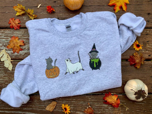 Halloween Kitties Unisex Sweatshirt
