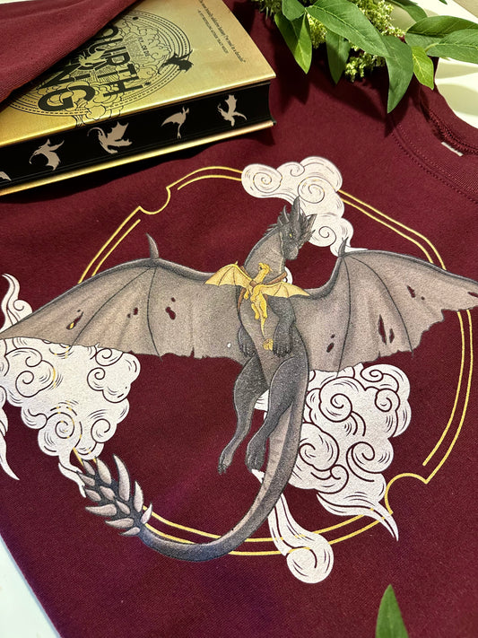 Tairn and Andarna Flying Sweatshirt