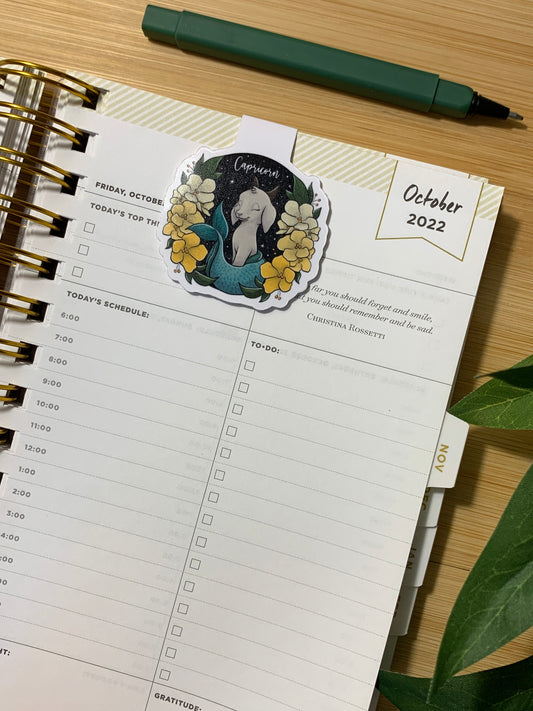 Capricorn Magnetic Bookmark