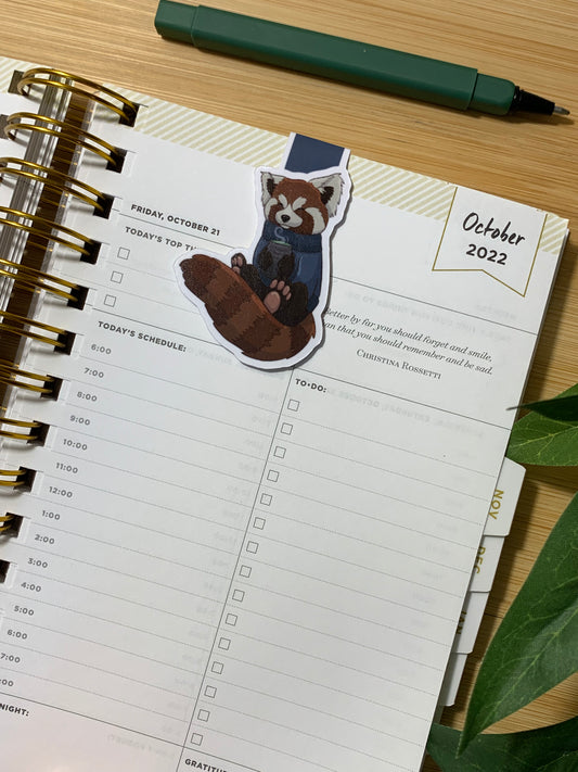 So Matcha Cuteness Magnetic Bookmark