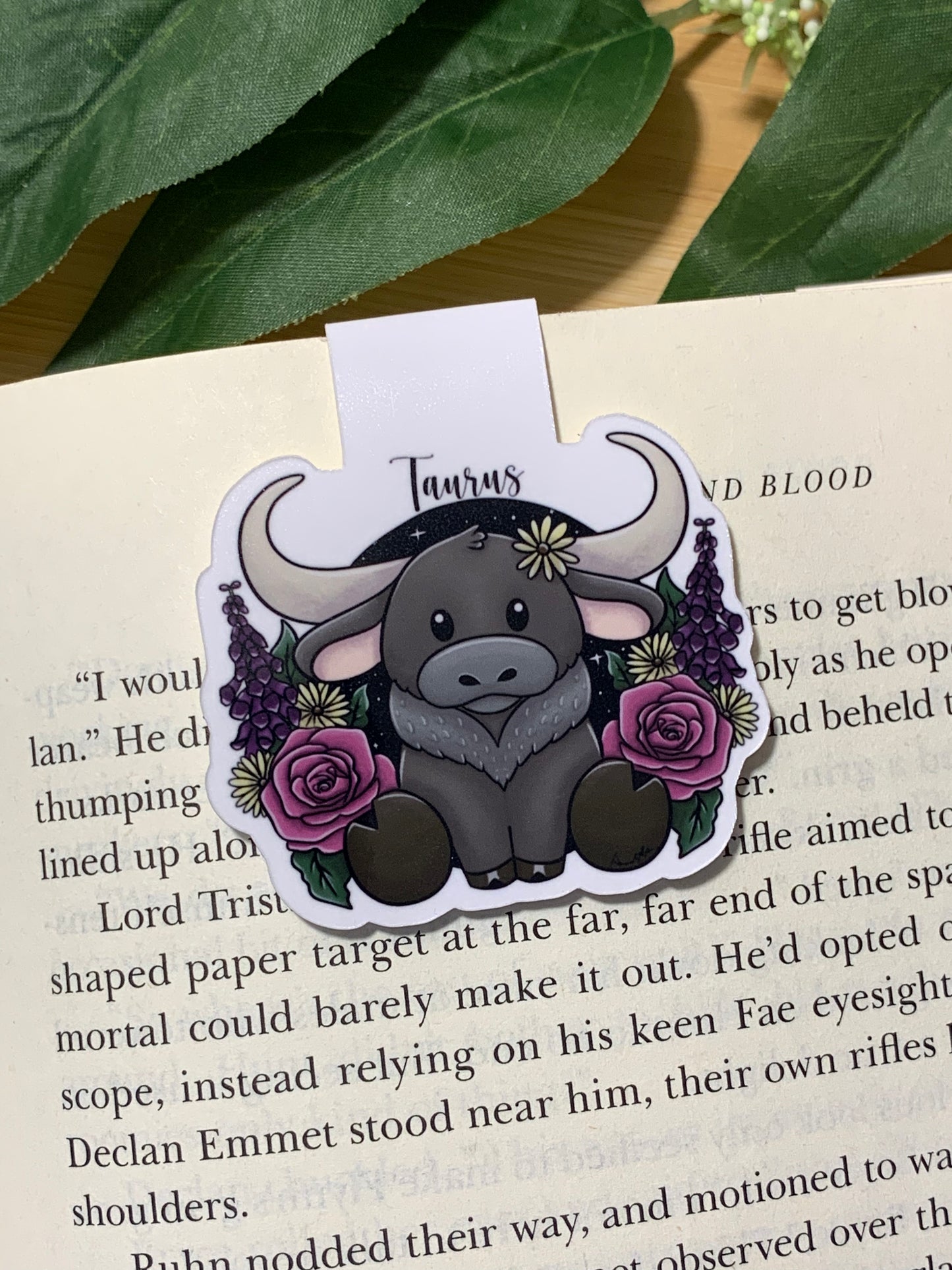 Taurus Magnetic Bookmark