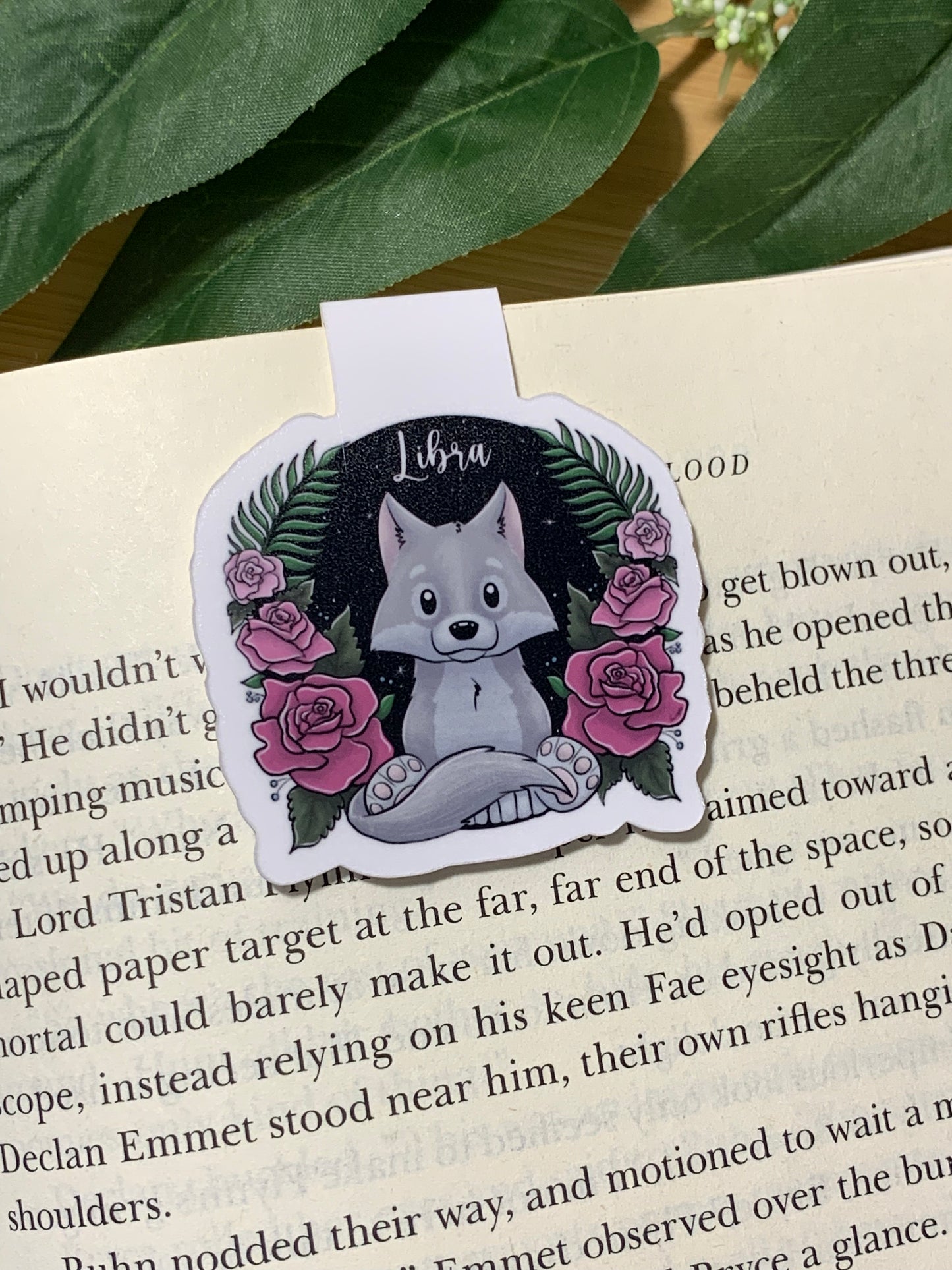 Libra Magnetic Bookmark