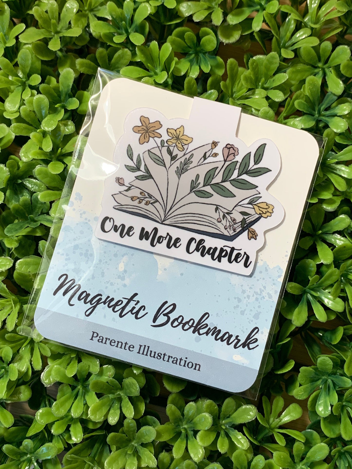 Foxy Brew With Background Magnetic Bookmark