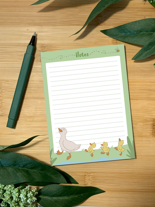 Marching Ducks Notepad