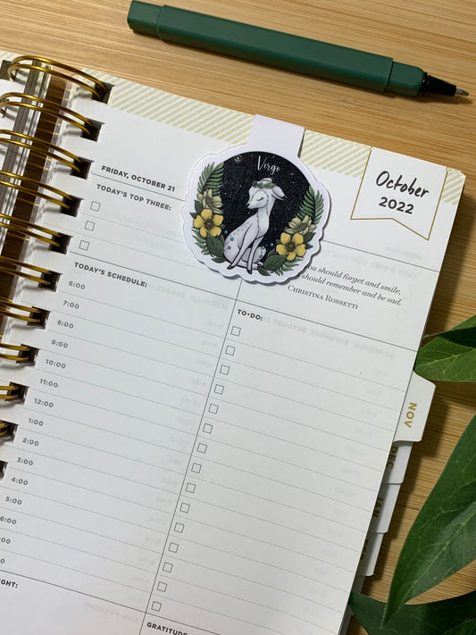 Virgo Magnetic Bookmark
