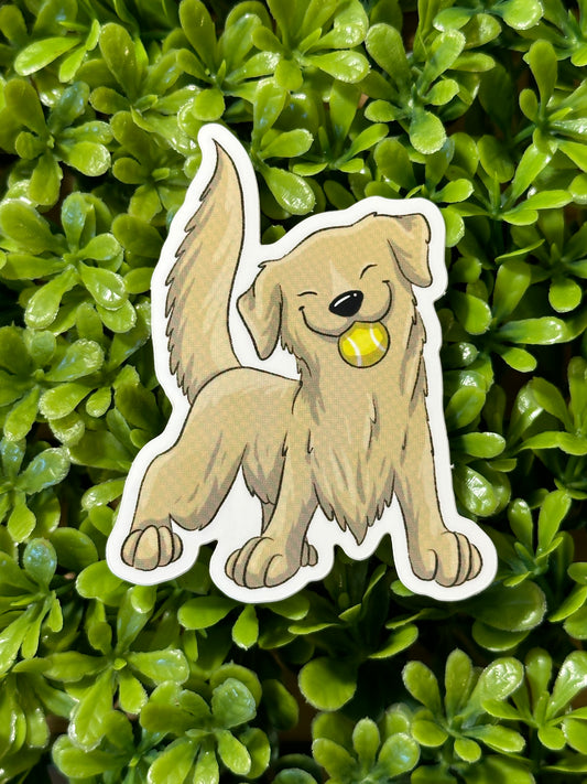 Golden Retriever Sticker