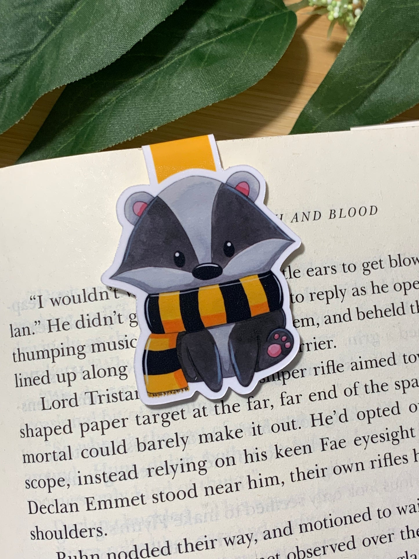 Scarfed Animals Magnetic Bookmark