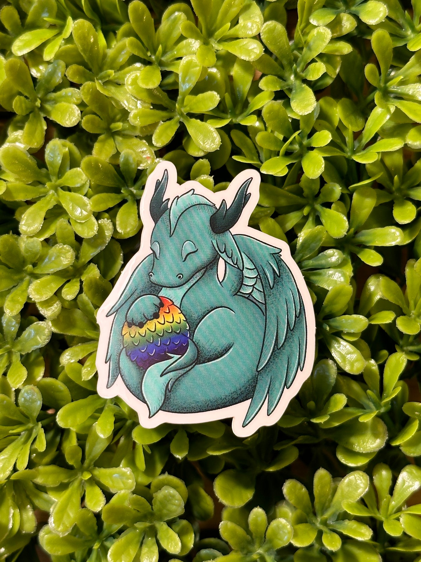 Rainbow Dragon Sticker