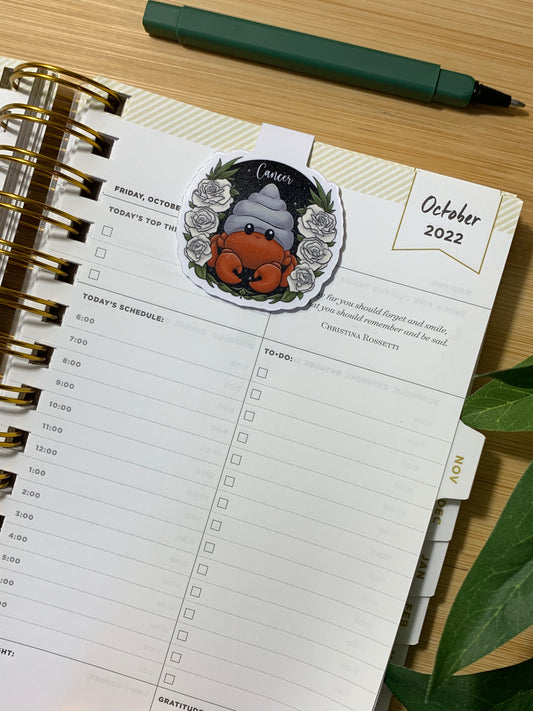 Cancer Magnetic Bookmark