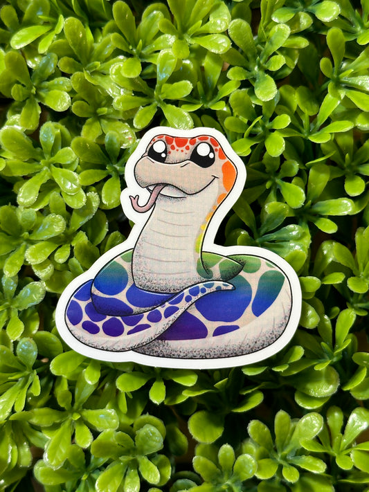 Rainbow Snake Sticker