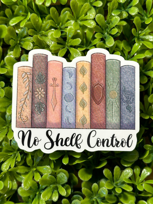 No Shelf Control Sticker
