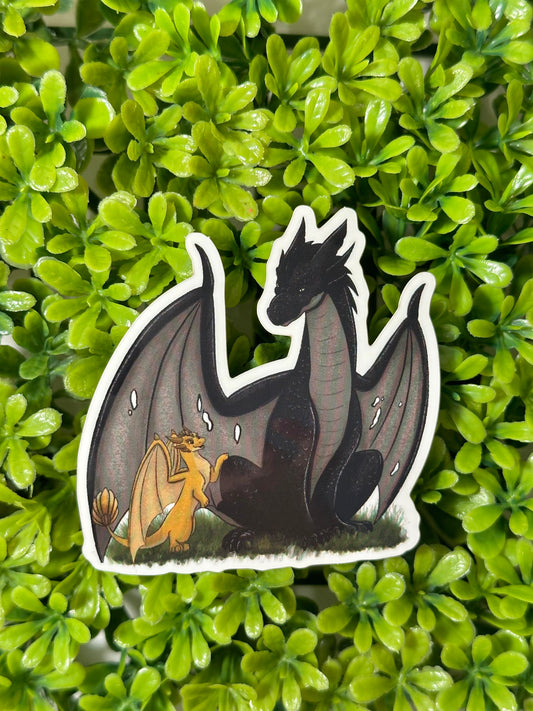 Tairn and Andarna Sticker