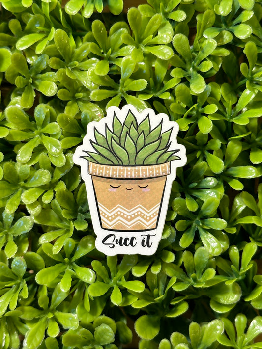 Succulent Sticker