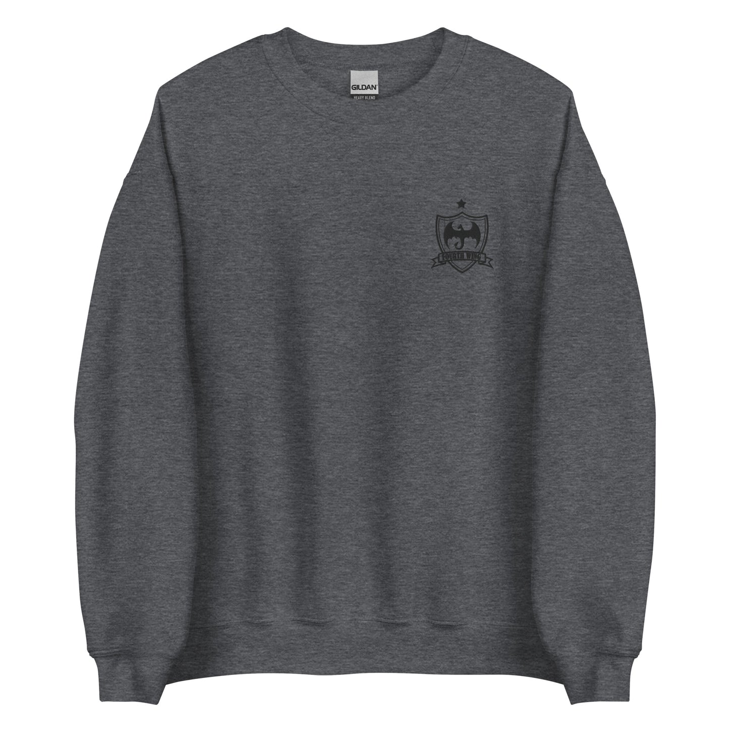 Embroidered Violet Sorrengail Sweatshirt with Black Lettering