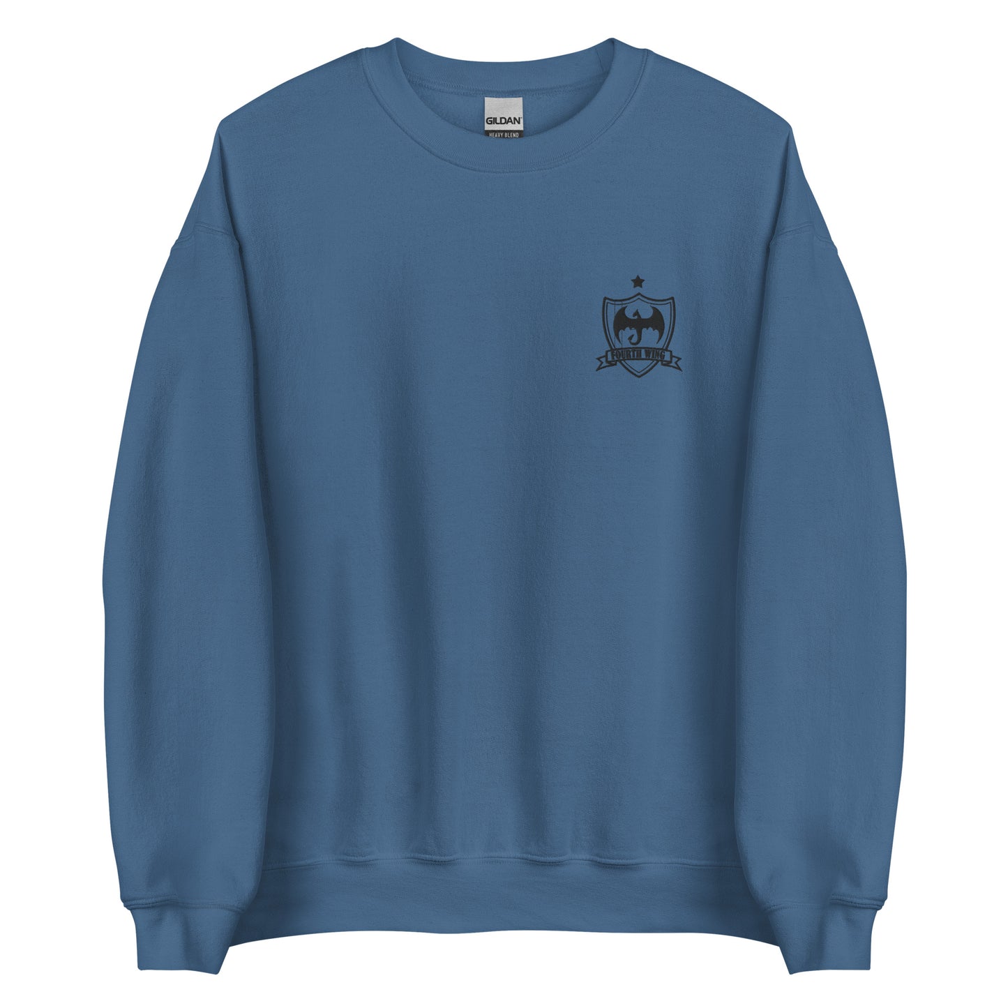 Embroidered Violet Sorrengail Sweatshirt with Black Lettering