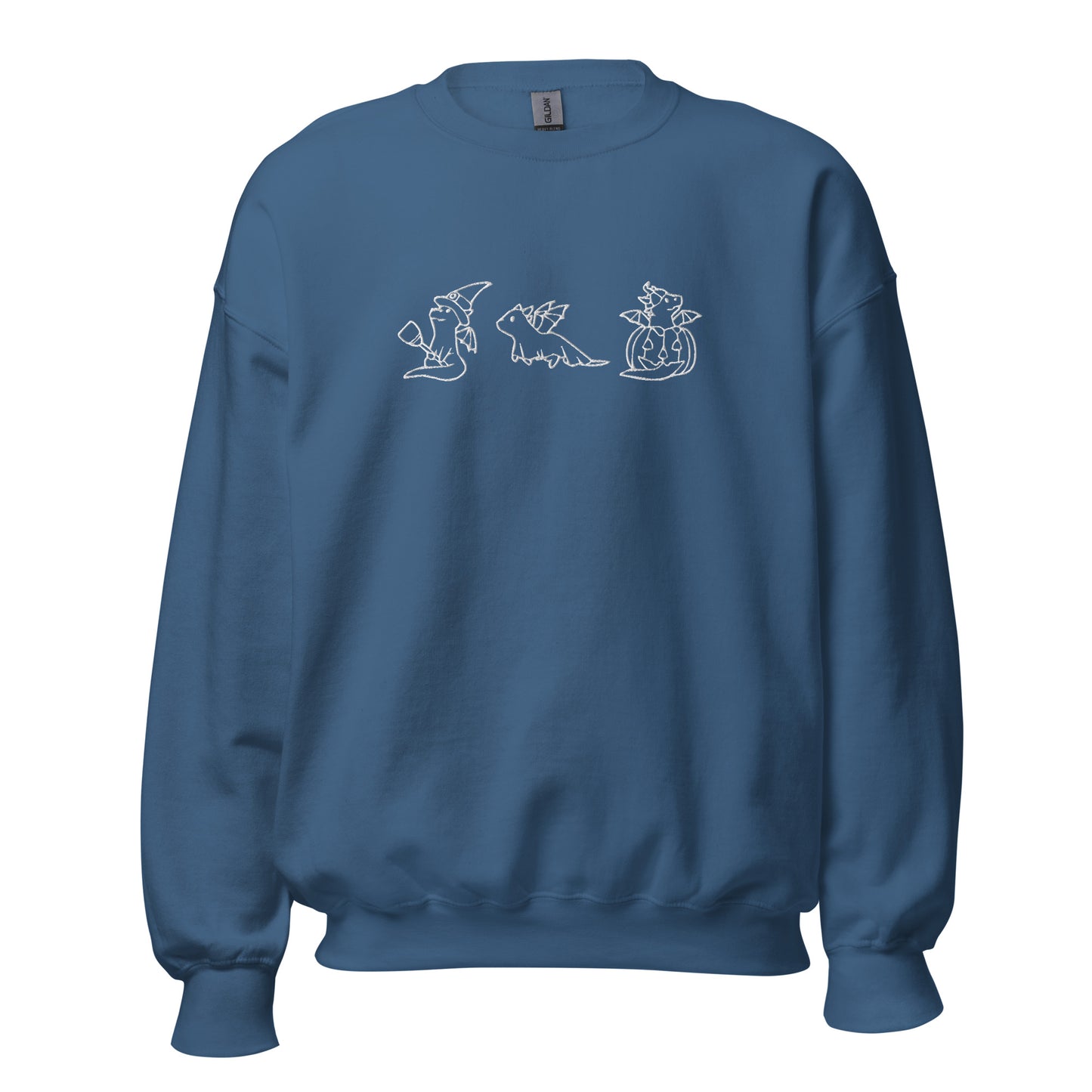 Embroidered Halloween Dragons Unisex Sweatshirt