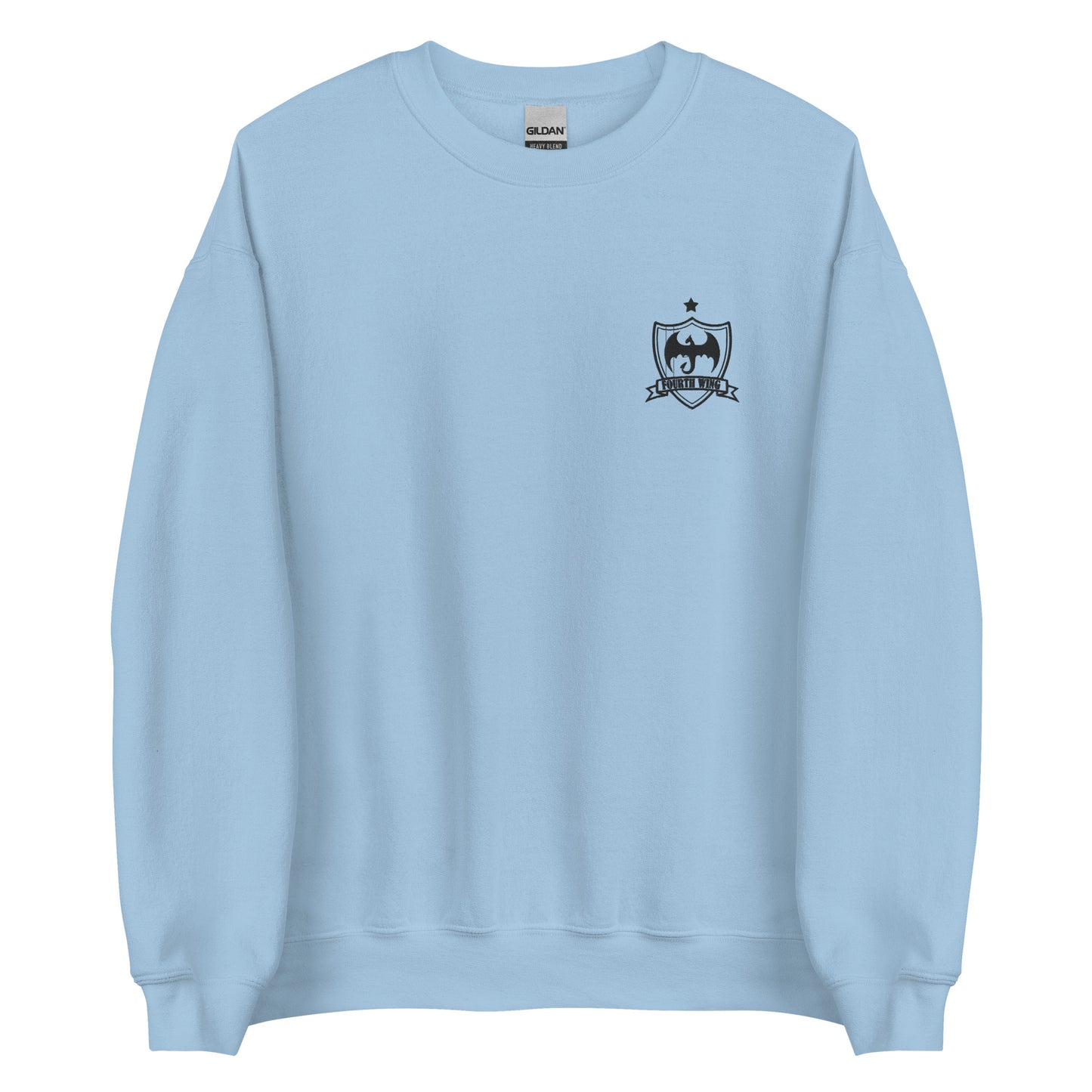 Embroidered Violet Sorrengail Sweatshirt with Black Lettering